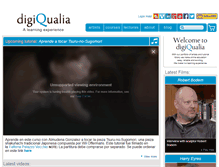 Tablet Screenshot of digiqualia.com
